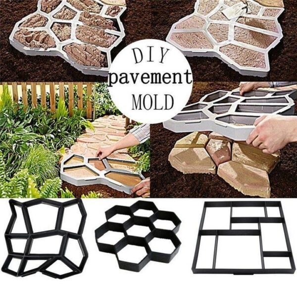 1463048322372.jpg Ultralight diy garden paving mould hexagonal fancy mould