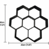 1483999683937.png Ultralight diy garden paving mould hexagonal fancy mould