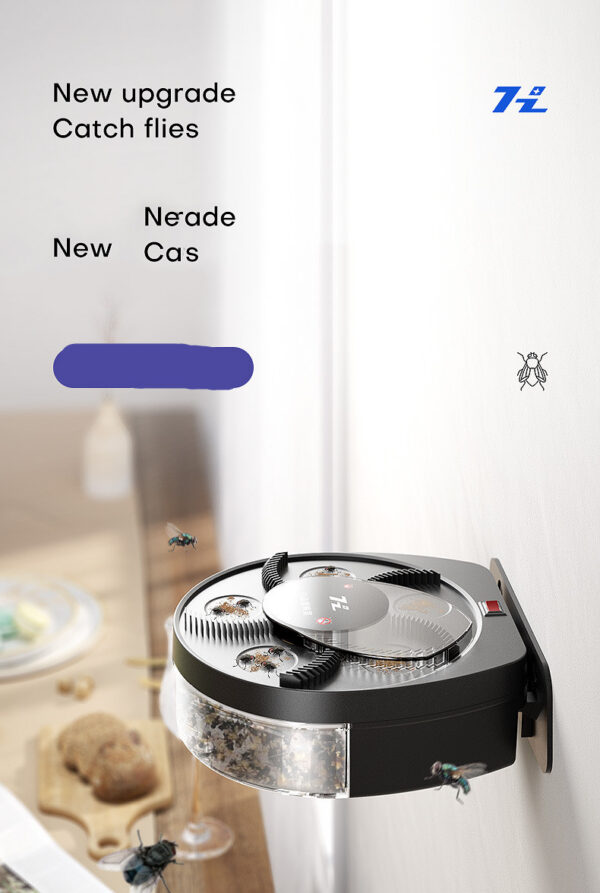 Wireless Fly-killing Lamp Restaurant Indoor Wall-mounted Trapping Fly Trap Artifact