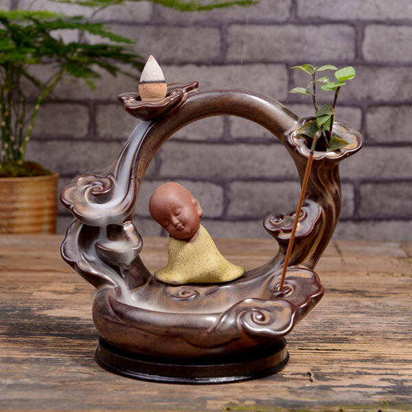 1620449926791.jpg Ceramic Incense Burner Backflow Incense Burner Creative Ornaments Ceramic Backflow Incense Antique Purple Sand Aromatherapy Burner