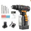 12V Lithium Electric Drill Rechargeable Multifunctional Household Electric Screwdriver