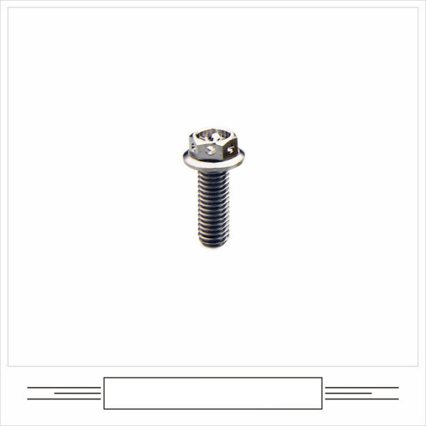 21eedd03-a6f2-400c-9198-131ac0f0fa87.jpg EFsolid Titanium Alloy Flange Head Screw Head Floor Empty Motorcycle Modified Screw