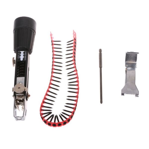 311712693624.jpg Automatic Chain Nail Gun Adapter Screw Gun for Electric Drill Woodworking Tool