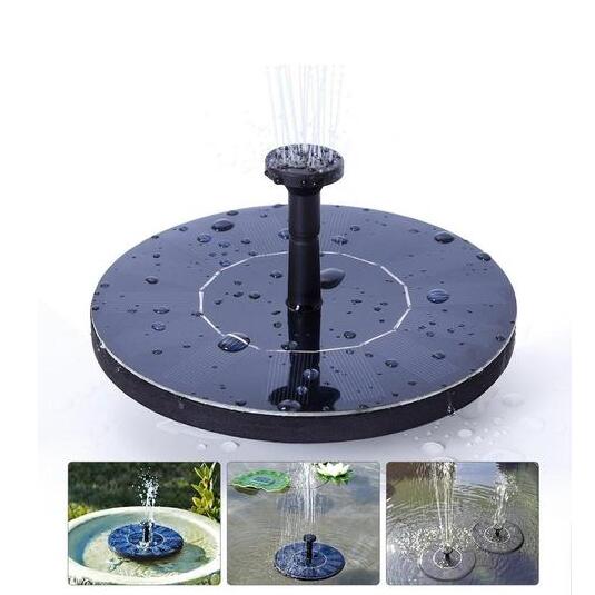 619550403846.jpg Solar Water Mercury Garden Miniature Floating Fountain