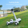 632e9e9c-3488-4aca-af6b-46aca0f4df06.jpg Four Wheel Golf Electric Folding Light Longboard Lawn Course Scooter