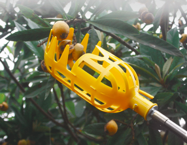 700576061398.png Metal fruit picker Agricultural garden hardware tools Fruit picker / picking fruit tools