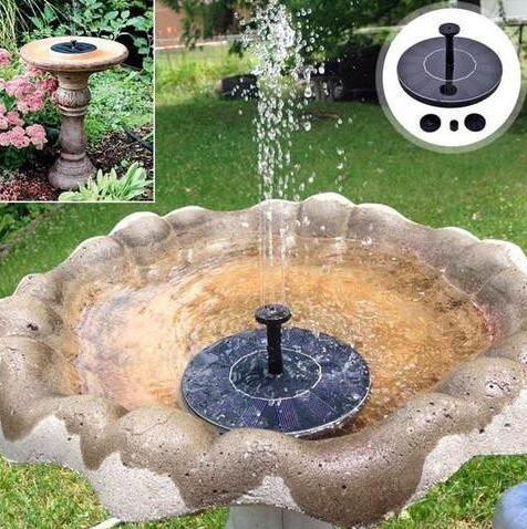 753251360259.jpg Solar Water Mercury Garden Miniature Floating Fountain