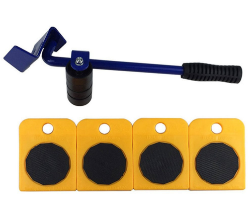 849446474312.png Professional Furniture Transport Moving Lifter Tool Mover Device 5PCS per Set
