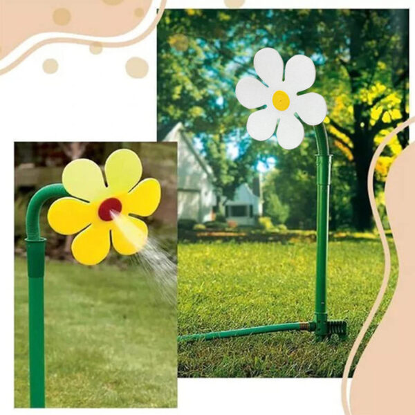 bd599aab-303a-4781-ad2e-fe16c8100605.jpg Garden Sprinkler Plastic Sprinkler Sunflower Sprinkler Garden Work Tool Adjustable Sprinklers And Garden Hoses