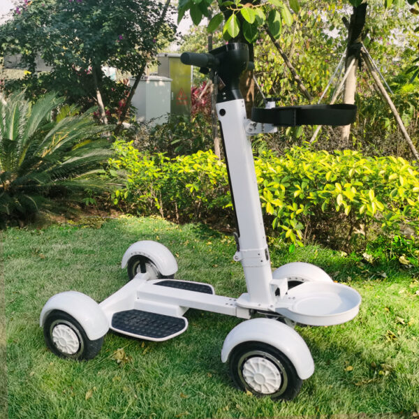 f5f1a8df-94c8-476d-8731-beb26bbd615b.jpg Four Wheel Golf Electric Folding Light Longboard Lawn Course Scooter